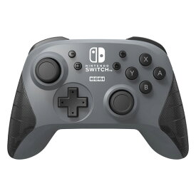 Nintendo Switch用 ワイヤレスホリパッド for Nintendo Switch (グレー)[ホリ]《発売済・在庫品》