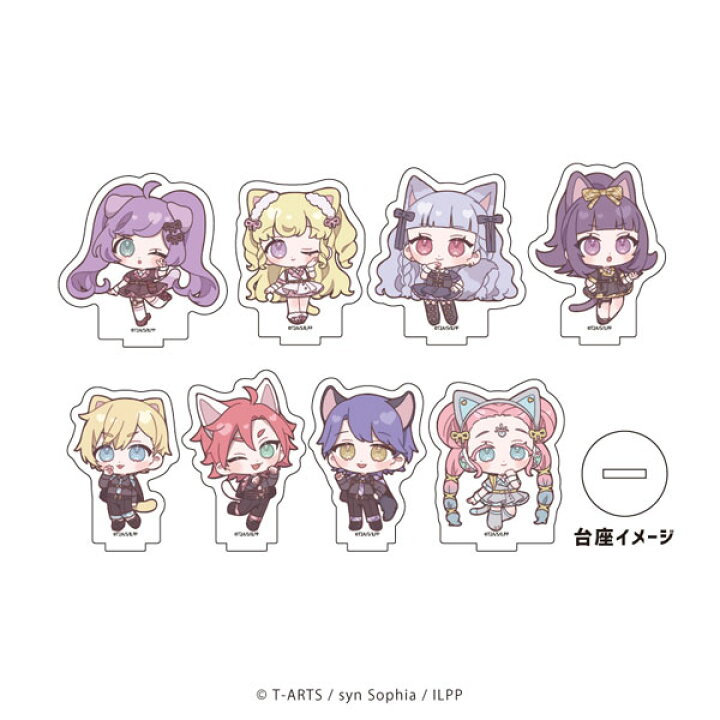 楽天市場】アクリルぷちスタンド「アイドルランドプリパラ」06/猫の日 