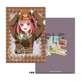 五等分の花嫁∽ クリアファイル〜British Style〜 2.中野二乃[ソル・インターナショナル]《発売済・在庫品》