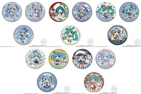 CAN BADGE COLLECTION SNOW MIKU2024 14個入りBOX (食玩)[バンダイ]《発売済・在庫品》