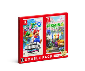 Nintendo Switch 『スーパーマリオブラザーズ ワンダー・ピクミン4』ダブルパック[任天堂]【送料無料】《発売済・在庫品》