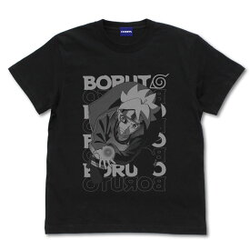 BORUTO-ボルト- NARUTO NEXT GENERATIONS うずまきボルト(カーマ)Tシャツ/BLACK-S（再販）[コスパ]《07月予約》