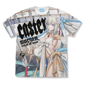 Fate/Grand Order キャスター/水妃モルガン フルグラフィックTシャツ/WHITE-S（再販）[コスパ]《07月予約》