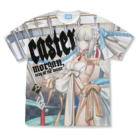 Fate/Grand Order キャスター/水妃モルガン フルグラフィックTシャツ/WHITE-M（再販）[コスパ]《07月予約》