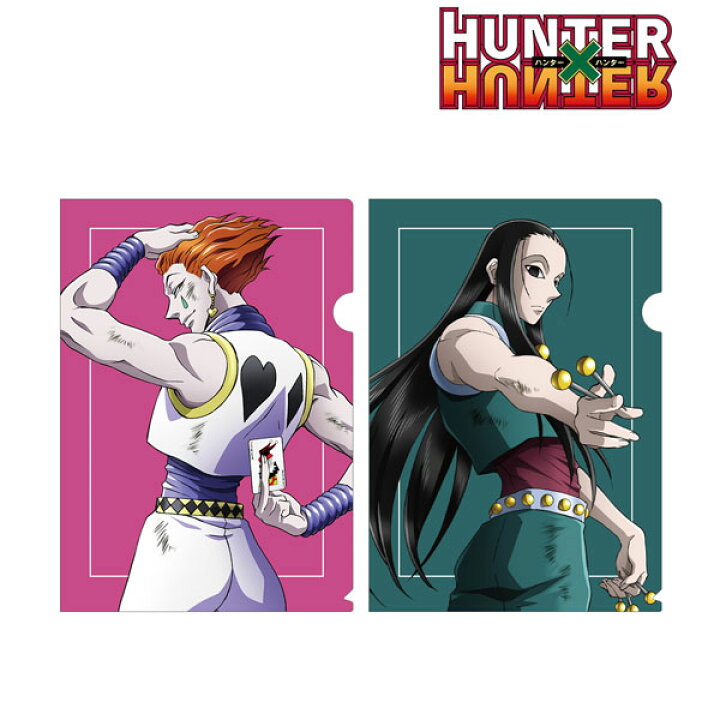 楽天市場】HUNTER×HUNTER 描き下ろし ヒソカ＆イルミ 戦う背中ver 