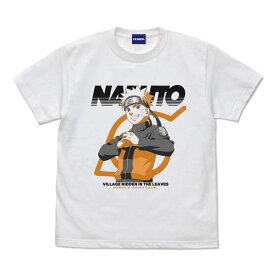 NARUTO-ナルト- 疾風伝 うずまきナルト ビジュアル Tシャツ/WHITE-S（再販）[コスパ]《07月予約》