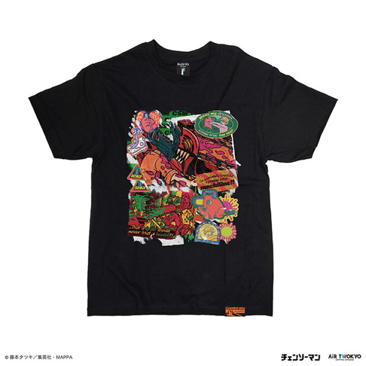 楽天市場】TVアニメ『チェンソーマン』ストリートアートTシャツ(デンジ 
