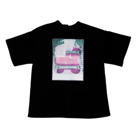 1/3スケール用 AZO2 ビッグシルエットTシャツ〜Photo art〜 ブラック×スプラッシュ (ドール用)[アゾン]《05月予約》