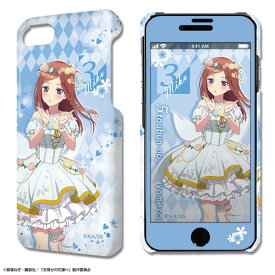 五等分の花嫁∽ デザジャケット iPhone SE(第2世代)/8/7/6/6s ケース 03(中野三玖/花の妖精) 描き下ろし[ライセンスエージェント]《06月予約》