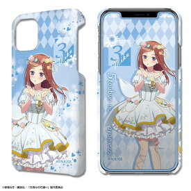 五等分の花嫁∽ デザジャケット iPhone 12/12 Pro ケース 03(中野三玖/花の妖精) 描き下ろし[ライセンスエージェント]《06月予約》