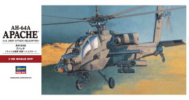 1/48 AH-64A アパッチ プラモデル（再販）[ハセガワ]《06月予約》