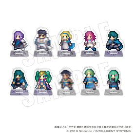 ファイアーエムブレム 風花雪月 ドットアクリルフィギュアコレクション Vol.4　10個入りBOX[empty]《07月予約》