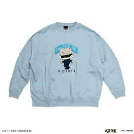 TVアニメ『呪術廻戦』第2期「渋谷事変」 相良刺繍スウェット 五条悟 ライトブルー L[AIR TWOKYO]《発売済・在庫品》
