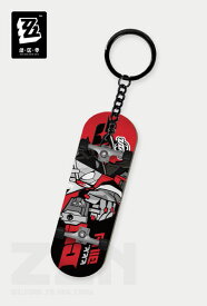 ゼンレスゾーンゼロ 新エリー都シリーズ デフォルメ指先スケートボードキーホルダー 邪兎屋 ビリー 英語パッケージ[miHoYo]《発売済・在庫品》