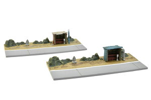 情景小物008 バス停B 田舎型 N(1/150)