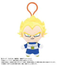 プラフックつきChibiぬいマスコット ドラゴンボールDAIMA 超サイヤ人2ベジータ(ミニ)[バンダイナムコヌイ]《発売済・在庫品》