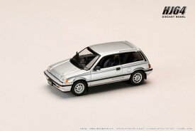 1/64 ホンダ シビック (AT) LATE VERSION シルバー[ホビージャパン]《発売済・在庫品》