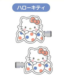 PEKO×サンリオキャラクターズ ヘアクリップ Vol.2 01 ハローキティ[バンダイ]《発売済・在庫品》