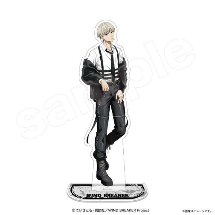 楽天市場】WIND BREAKER アクリルスタンド(ロックレザー) 梶蓮 