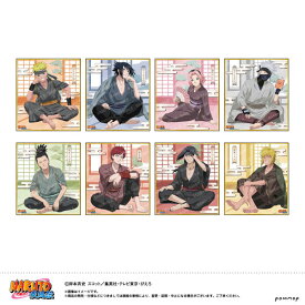 NARUTO ミニ色紙コレクション-ゆったりするってばよ！- 8個入りBOX[ショウワノート]《発売済・在庫品》