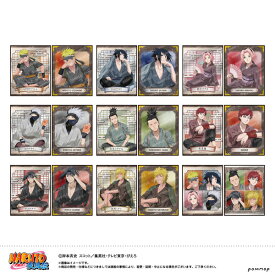 NARUTO フォト風メタルステッカーコレクション-ゆったりするってばよ！- 9パック入りBOX[ショウワノート]《発売済・在庫品》
