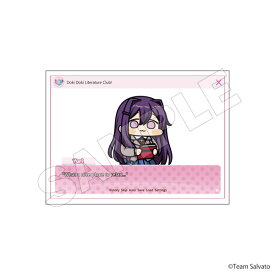 「ドキドキ文芸部！」 ゲーム画面アクリルカード ユリ[あみあみ]《発売済・在庫品》