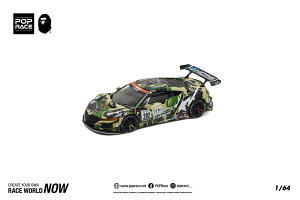 1/64 HONDA NSX GT3 EVO22 KCMG BATHING APE[POP RACE]sρE݌ɕit