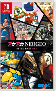 Nintendo Switch APAJNEOGEO ZNV Vol.7[SNK]yzsρE݌ɕit