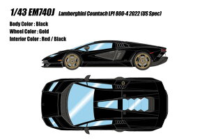 1/43 �����{���M�[�j �J�E���^�b�N LPI 800-4 2022 �u���b�N[���C�N�A�b�v]�y���������z�s�����ρE�݌ɕi�t