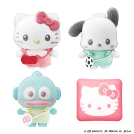ぷちとも Sanrio characters ハローキティ＆ポチャッコ＆ハンギョドン[バンダイ]《発売済・在庫品》