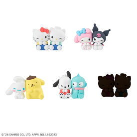ぴたきゅーと サンリオキャラクターズ 4個入りBOX[メガハウス]《発売済・在庫品》
