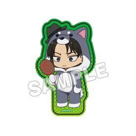 進撃の巨人 ホログラムダイカットステッカー2 リヴァイ 潜入ver.[TBSグロウディア]《発売済・在庫品》