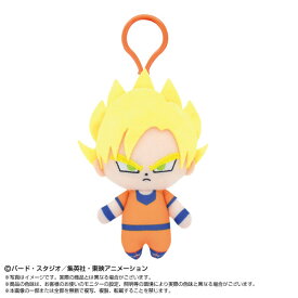 プラフックつきChibiぬいマスコット ドラゴンボールZ 超サイヤ人孫悟空[バンダイナムコヌイ]《発売済・在庫品》