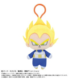 プラフックつきChibiぬいマスコット ドラゴンボールZ 超サイヤ人ベジータ[バンダイナムコヌイ]《発売済・在庫品》