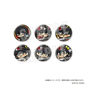 ペルソナ5 ザ・ロイヤル 主人公×ぶくぶ カンバッジ Vol.1　6個入りBOX[empty]《発売済・在庫品》