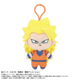 プラフックつきChibiぬいマスコット ドラゴンボールシリーズ 超サイヤ人3孫悟空[バンダイナムコヌイ]《発売済・在庫品》