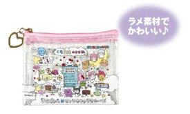 チェゴシム×サンリオキャラクターズ ミニクリアポーチ ピンク[ティー・シー・ピー]《04月予約》
