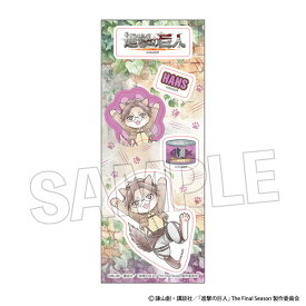 進撃の巨人 調査兵にゃん ステッカー ハンジ[PROOF]《03月予約》