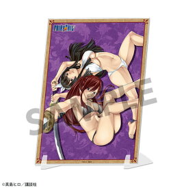 FAIRY TAIL ビジュアルアクリルプレート エルザ＆カグラ[ホビーストック]《03月予約》