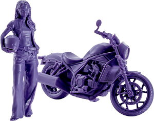 PLAMAX MF-101 Rider's portrait Honda Rebel 1100 �l�C�r�[ 1/20 �v�����f��[�}�b�N�X�t�@�N�g���[]�s12���\��t