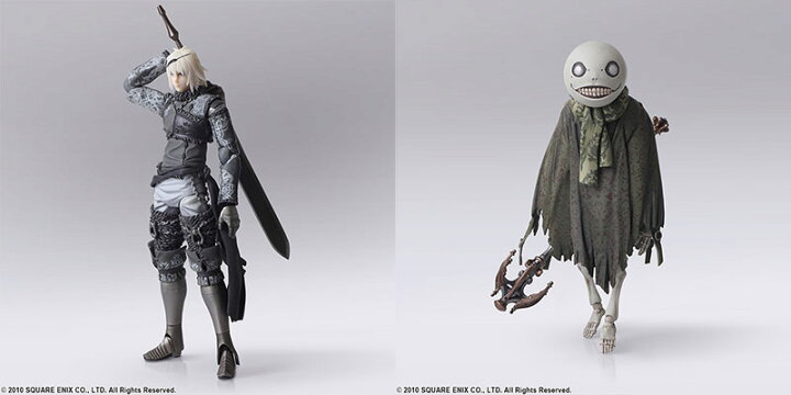 楽天市場】NieR RepliCant BRING ARTS ニーア＆エミール アクション 