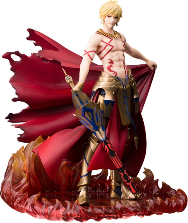 楽天市場 Fate Grand Order アーチャー ギルガメッシュ 1 8 完成品フィギュア Myethos 在庫切れ あみあみ 楽天市場店