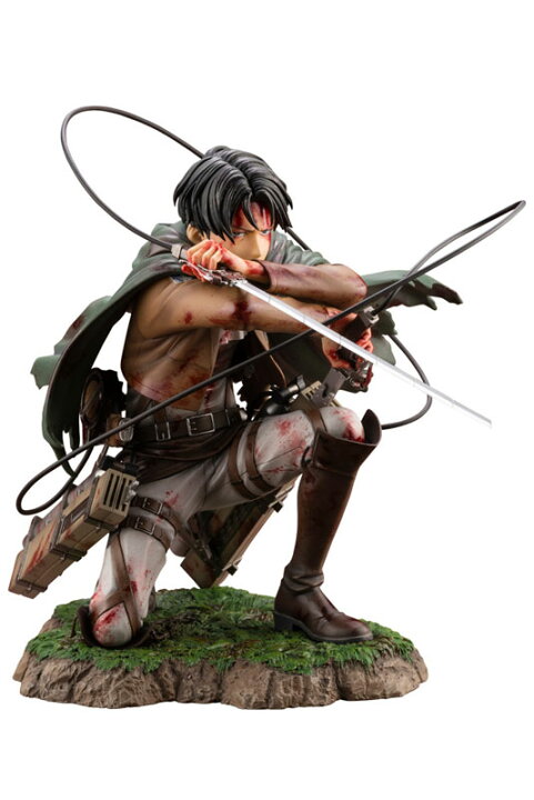楽天市場 Artfx J 進撃の巨人 リヴァイ Fortitude Ver 1 7 完成品フィギュア 再販 コトブキヤ １１月予約 あみあみ 楽天市場店