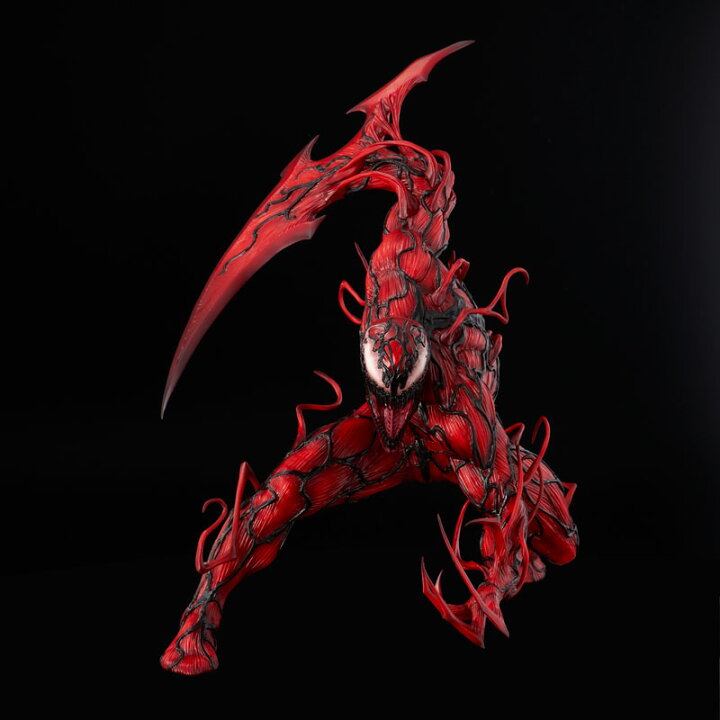 楽天市場】sofbinal Carnage ソフビナル カーネイジ 完成品フィギュア 