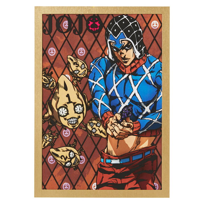 楽天市場 限定販売 伽羅切絵 ジョジョの奇妙な冒険 黄金の風 ミスタ シナプス ０３月予約 あみあみ 楽天市場店