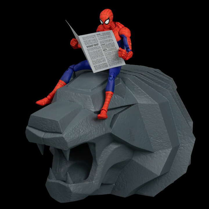 スパイダーマン スパイダーバース SVアクション ピーター・B・パーカー スパイダーマン DX版 アクションフィギュア 再販 千値練 在庫切れ あみあみ 店
