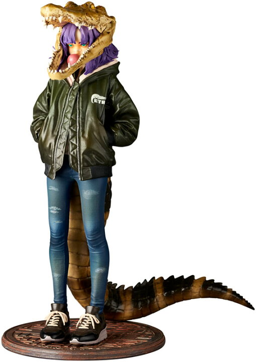 楽天市場】CROCOGIRL 1/7 完成品フィギュア[海洋堂]【送料無料】《発売 