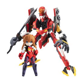 【限定販売】デスクトップアーミー 『ヱヴァンゲリヲン新劇場版』式波・アスカ・ラングレー＆エヴァンゲリオン2号機（再販）[メガハウス]《02月予約》