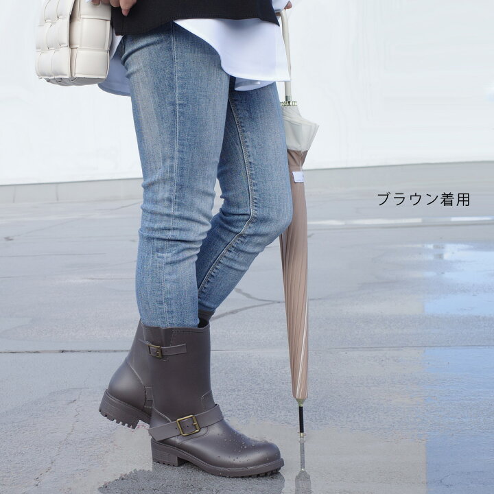 楽天市場 Point10倍 アミアミ レインブーツ レディース ショートブーツ ブーツ 雪 靴 滑らない 長靴 防水 レインシューズ 完全防水 全2色 ブラック ブラウン 35 40 アミアミ Amiami