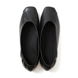 30日限定クーポン◆スクエアトゥ フォーマル 収納ポーチ付き 携帯シューズ スリッパ 携帯スリッパ ルームシューズ 0.8センチヒール 参観日 小学校 入学式 卒業式 卒園式 ブラック グレー 22.5